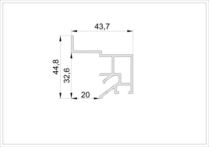 Профиль PRO FSC-20-BL-2 SWG