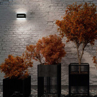 Уличный настенный светодиодный светильник Novotech Street Strait 359196 Уличный настенный светодиодный светильник Novotech Street Strait 359196