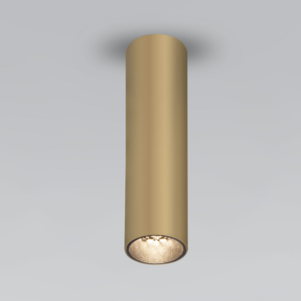 Точечный светильник Pika 25031/LED 6W 4200K золото Elektrostandard
