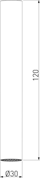 Точечный светильник Pika 25031/LED 6W 4200K золото Elektrostandard
