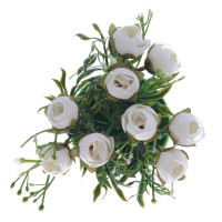 Цветочная композиция, L13 W13 H19 см, 3в.