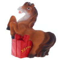 Копилка "Лошадь", L12,5 W7 H15 см, 2в.