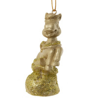 Фигурка декоративная подвесная "Лошадка", L6 W3 H7,5 см, 2в.