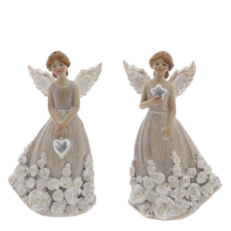 Фигурка декоративная "Ангел", L5 W3,5 H9 см, 2в.