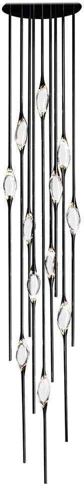 Подвесной светильник Pezzo OM82111-12 pearl black DeLight Collection