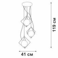 Подвесной светильник Vitaluce V4713-1/3S Подвесной светильник Vitaluce V4713-1/3S