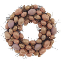 Изделие декоративное "Венок пасхальный", L32 W7 H33 см