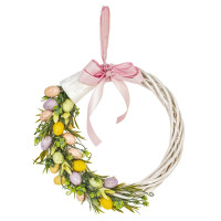 Изделие декоративное "Венок пасхальный", L32 W7 H33 см