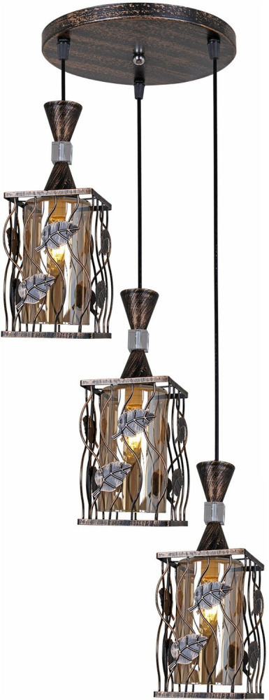 Подвесной светильник  03653-0.4-03 BK+GD Reluce