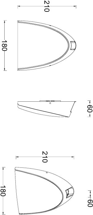 Архитектурная подсветка TUBE LED W1888-3K Gr Oasis Light