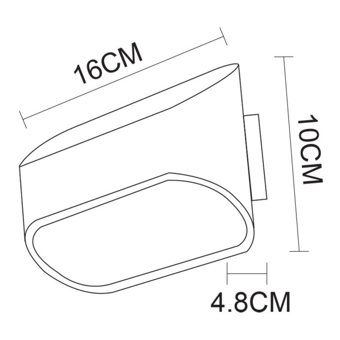 Архитектурная подсветка Maniglia A1428AP-1GY Arte Lamp