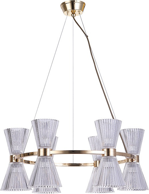 Подвесная люстра 3610 3616/S gold new Newport