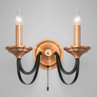 Бра Lazzaro 60098/2 черный Eurosvet