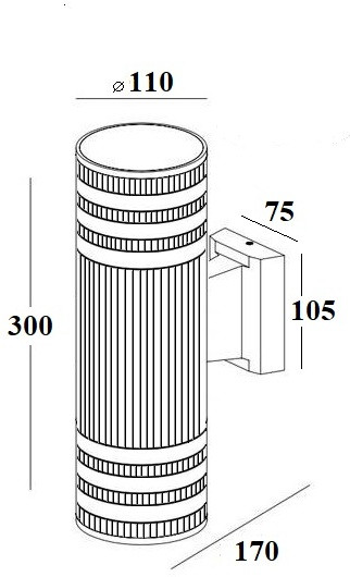 Архитектурная подсветка TUBE 78200 Bl Oasis Light