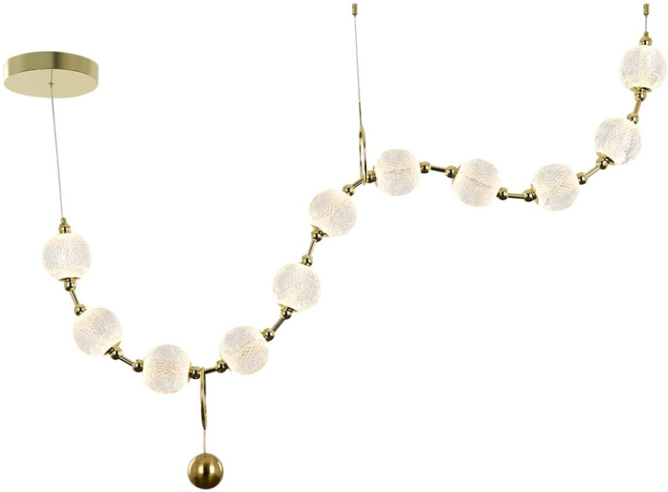 Подвесная люстра Elliot Diamante MD20001012-11A gold DeLight Collection