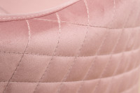 Кресло Verona вращающееся велюровое розовое/хром Кресло Verona вращающееся велюровое розовое/хром