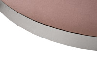 Кресло Verona вращающееся велюровое розовое/хром Кресло Verona вращающееся велюровое розовое/хром