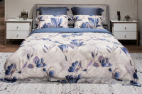 Комплект постельного белья "Магнолия" семейный с наволочками 50х70см