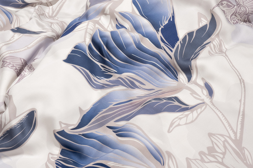 Комплект постельного белья "Магнолия" семейный с наволочками 50х70см