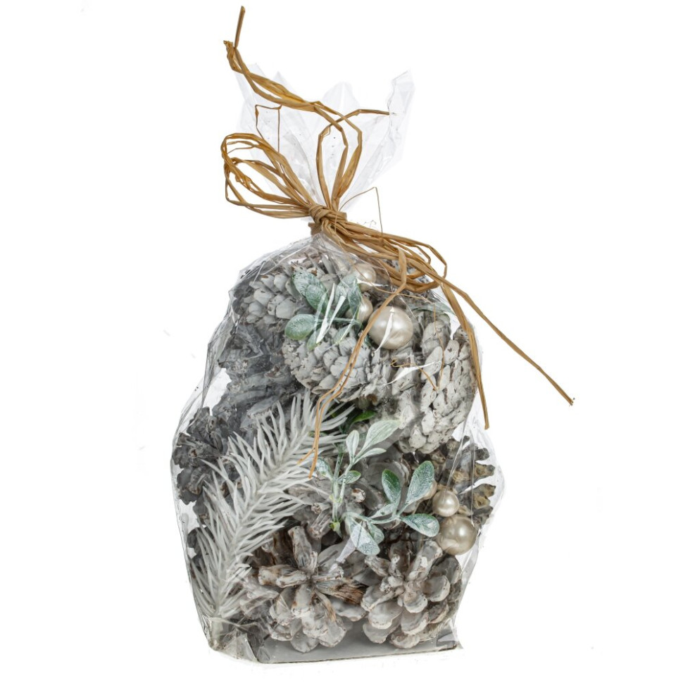 Изделие декоративное " Новогодняя композиция", L10 W10 H20 см