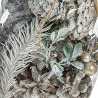 Изделие декоративное " Новогодняя композиция", L10 W10 H20 см