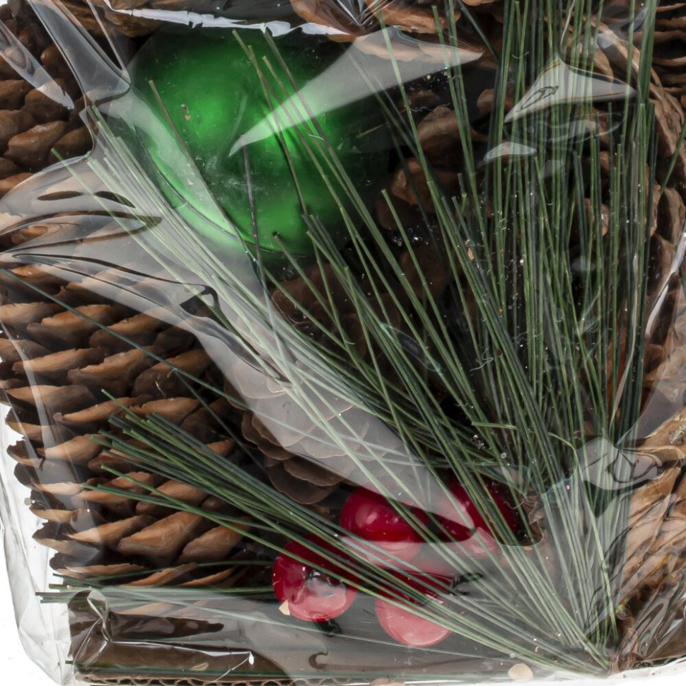 Изделие декоративное " Новогодняя композиция", L10 W10 H20 см