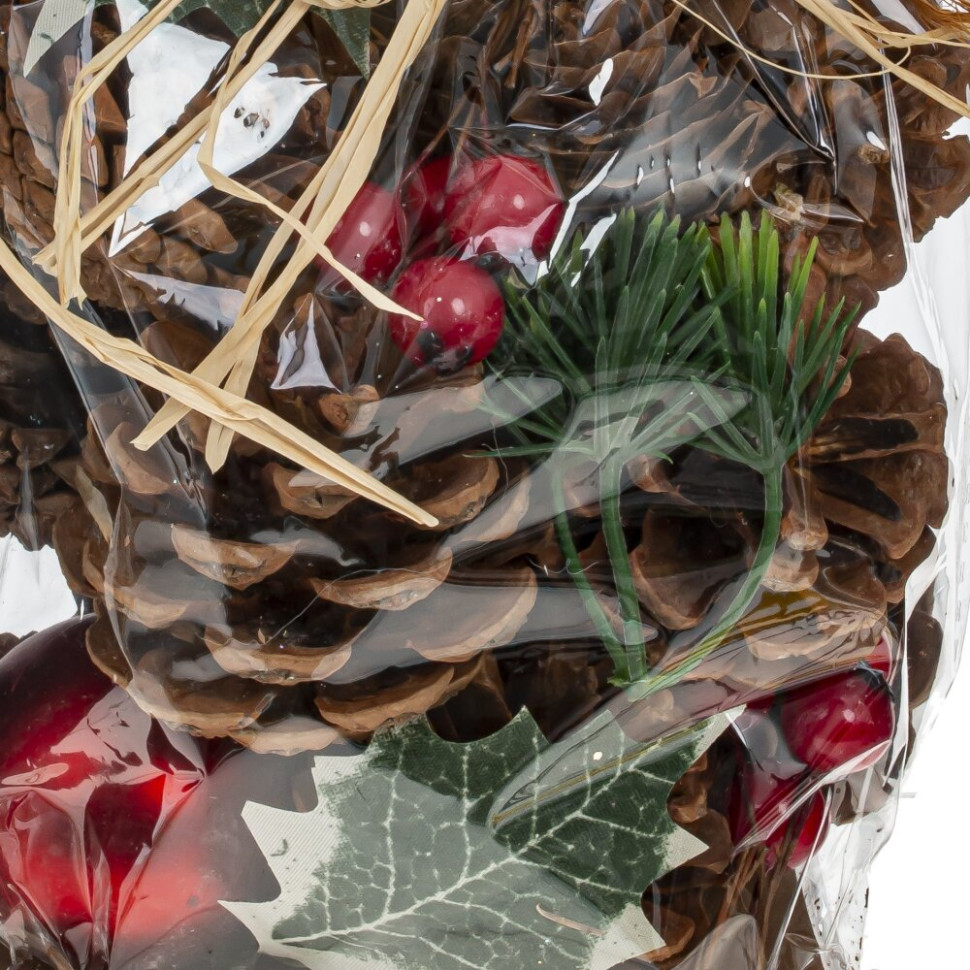 Изделие декоративное " Новогодняя композиция", L10 W10 H20 см