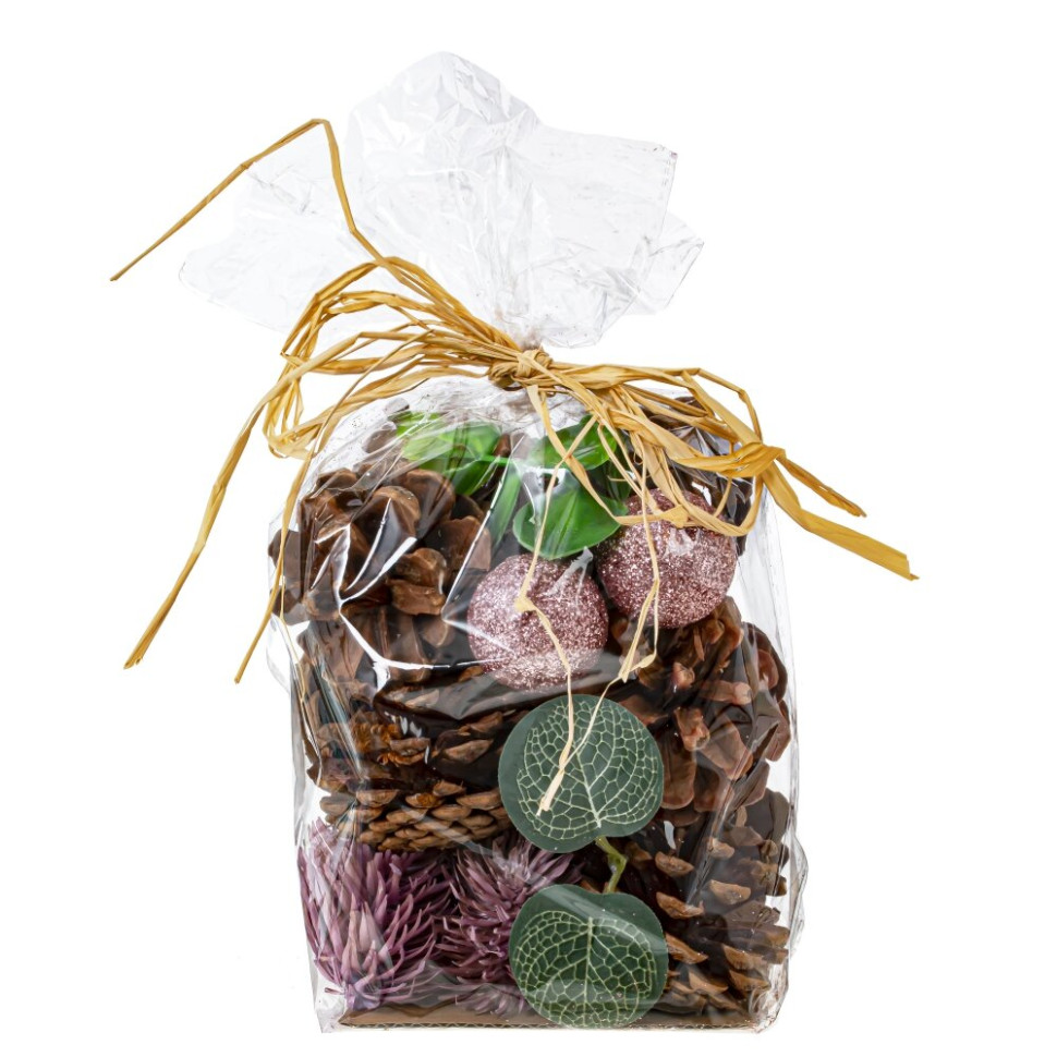 Изделие декоративное " Новогодняя композиция", L10 W10 H20 см