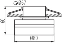 Точечный светильник GOVIK-ST 29233 Kanlux