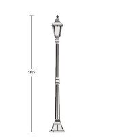 Наземный фонарь  79758S Bl Oasis Light