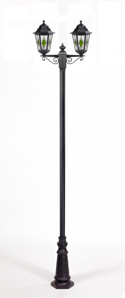 Наземный фонарь PETERSBURG lead GLASS 79810lgA B2 Bl Oasis Light