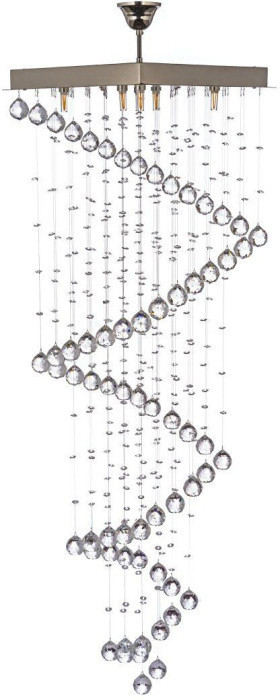 Потолочная люстра Tesoro Nickel Tesoro H 1.4.40.105 N Dio D'Arte