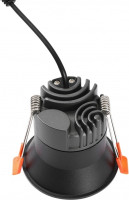 Точечный светильник Mars 207-7W-D75-3000K-24DG-BK iLedex