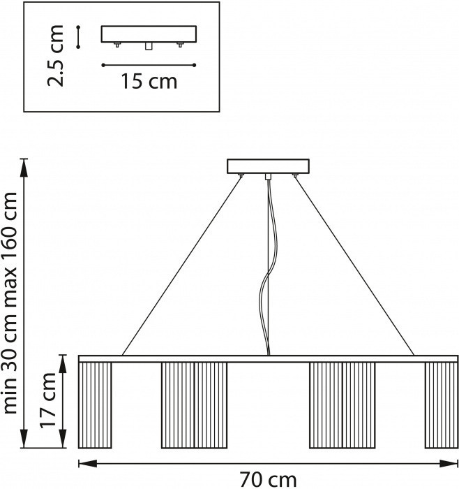 Подвесная люстра Roma 718127 Lightstar