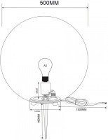 Наземный светильник Erda O594FL-01W1 Maytoni