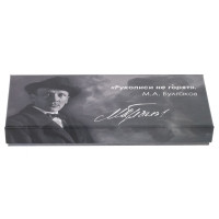 Набор подарочный: ручка перьевая, 5 наконечников, чернильница, L28 W11,5 H4 см