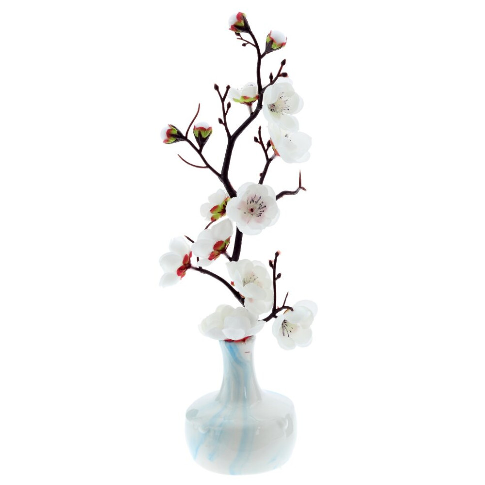 Цветочная композиция "Сакура", L10,5 W7,5 H30 см