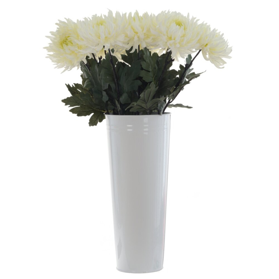 Цветок искусственный "Хризантема",  L17 W17 H84 см