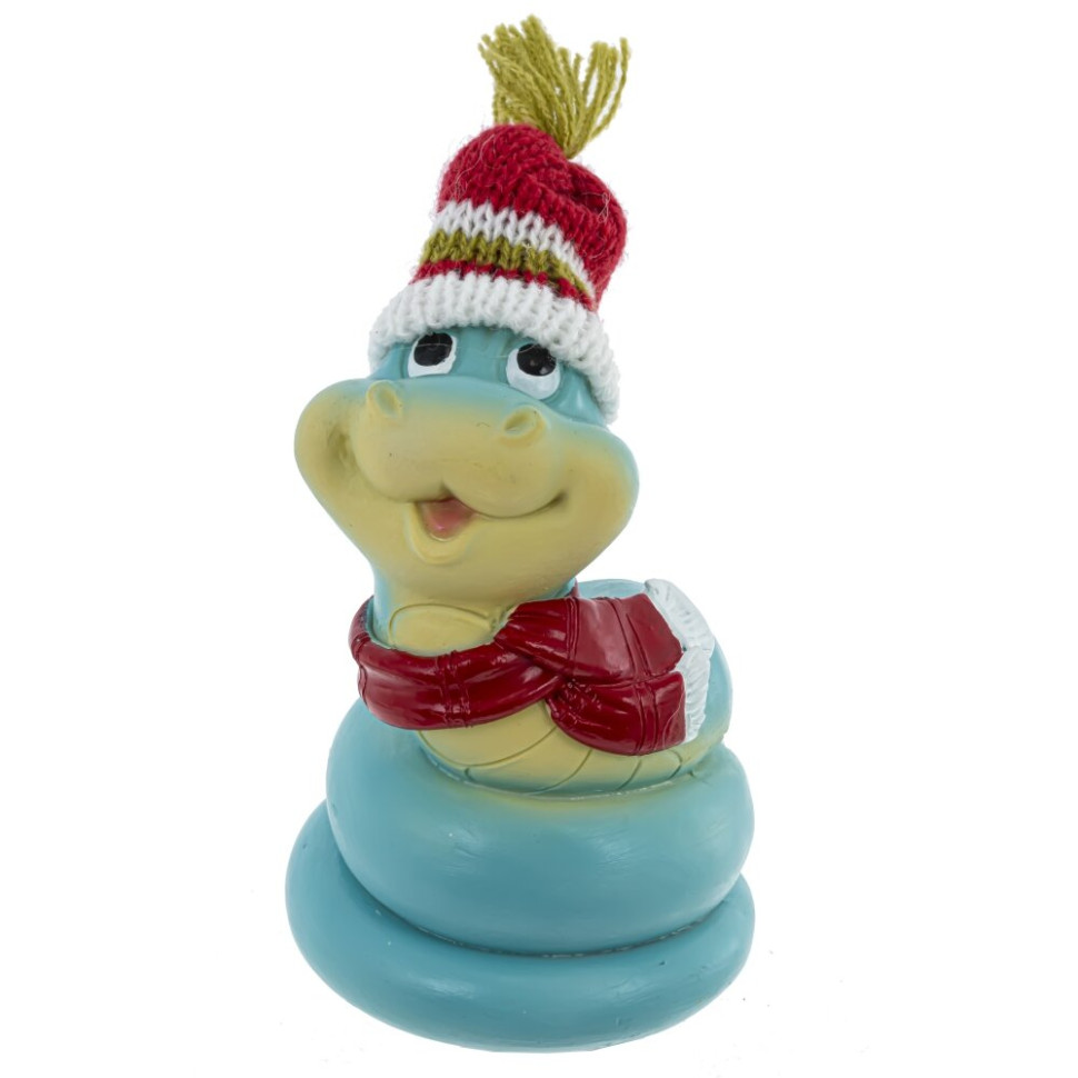 Копилка "Змея", L7 W7 H11,5 см, 4в.