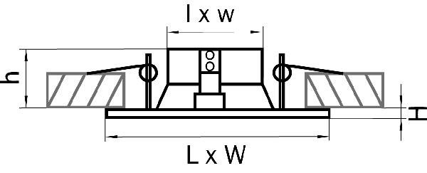 Точечный светильник Quadro 214510 Lightstar