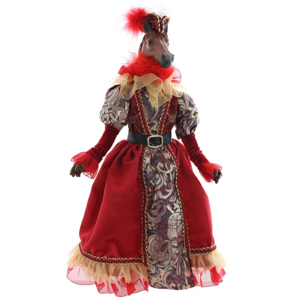 Игрушка набивная  "Лошадь", L18 W14 H46 см