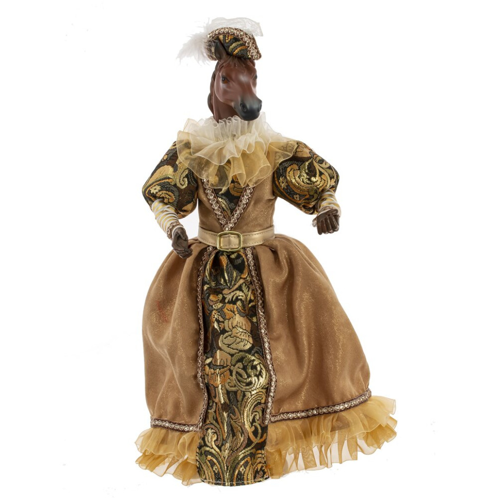 Игрушка набивная  "Лошадь", L18 W14 H46 см