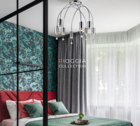Потолочная люстра Pioggia VL4283L08 Vele Luce