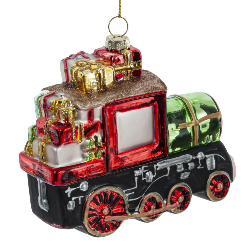 Украшение новогоднее "Поезд", L13 W4,5 H11,5 см