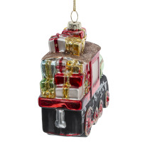 Украшение новогоднее "Поезд", L13 W4,5 H11,5 см