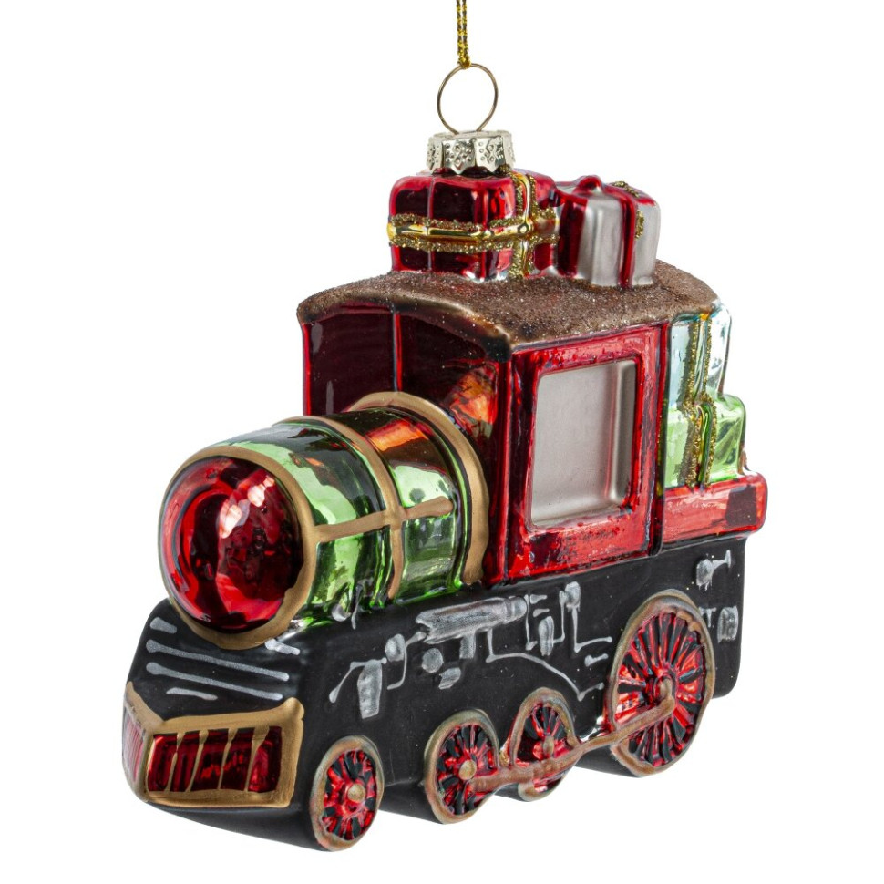 Украшение новогоднее "Поезд", L13 W4,5 H11,5 см