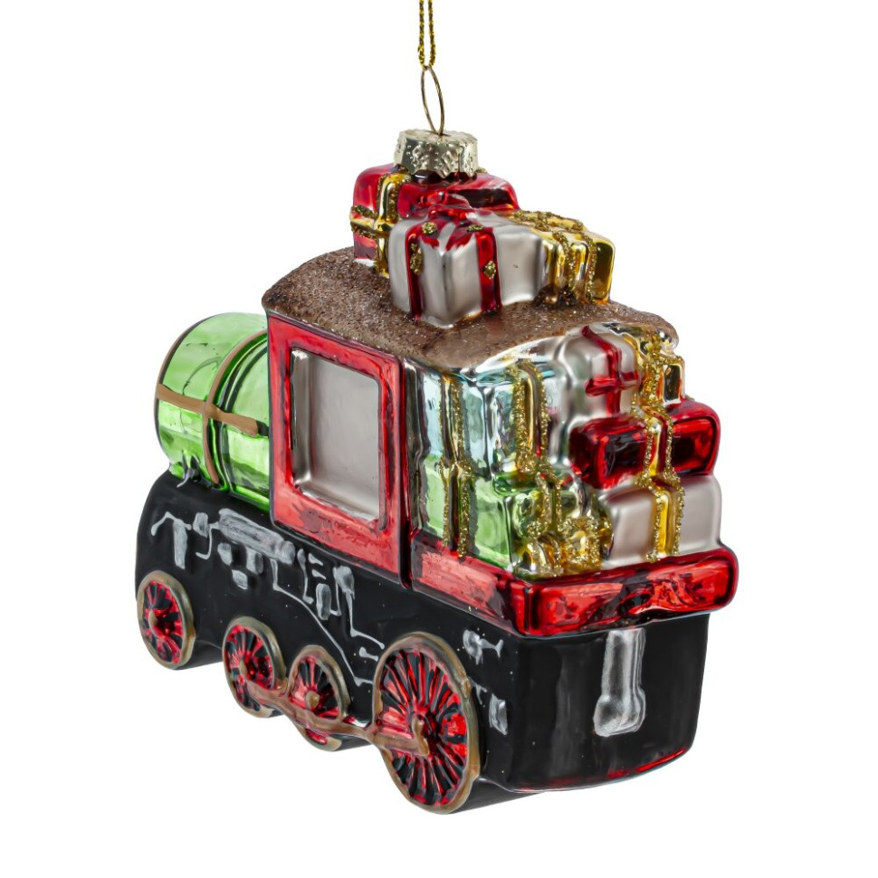 Украшение новогоднее "Поезд", L13 W4,5 H11,5 см