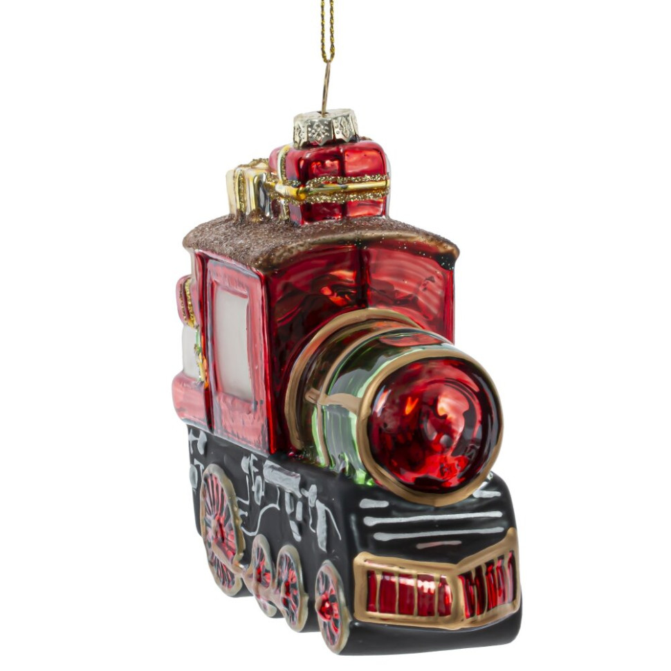Украшение новогоднее "Поезд", L13 W4,5 H11,5 см