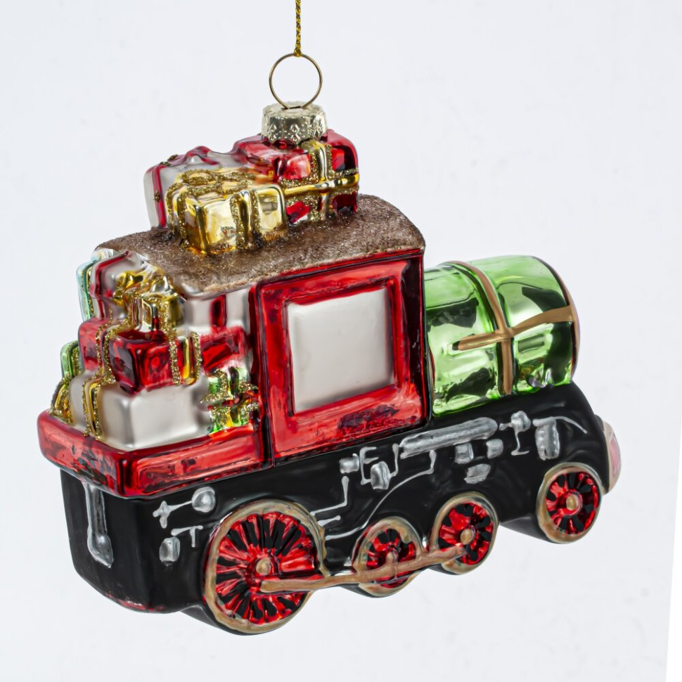 Украшение новогоднее "Поезд", L13 W4,5 H11,5 см