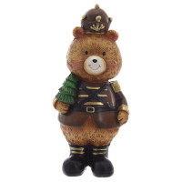 Фигурка декоративная "Медвежонок",  L6 W5,5 H13,5 см, 2в.